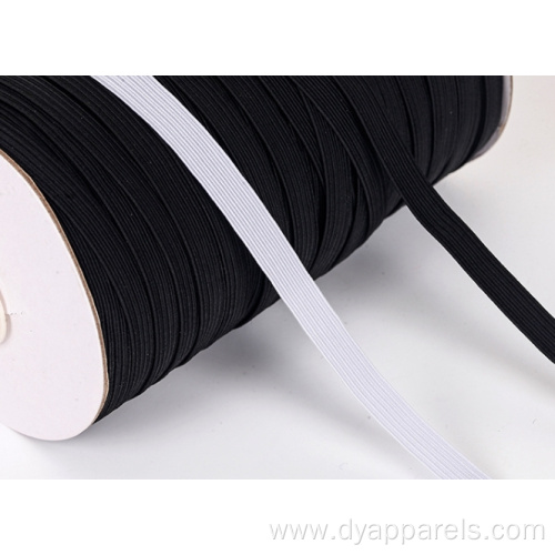 Factory Wholesale m Black/White Elastic Band For Wigs